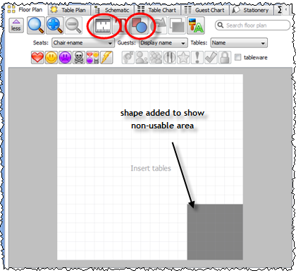 irregular room shape